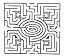 FIG. 82.—Maze at Charleval. (After Du Cerceau.)