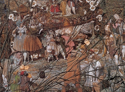 The Fairy Feller's Master Stroke (detail), by Richard Dadd  [1855-64] (Public Domain Image)