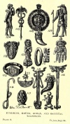 PLATE 8. ETRUSCAN, GREEK, ROMAN, AND ORIENTAL TALISMANS.