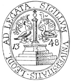 FIG. 57. SEAL OF LIEGE ad legata. (LOYENS. Recueil héraldique des bourgmestres, p. 2.)