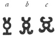 FIG. 141. VARIETIES OF INDIAN CADUCEI.