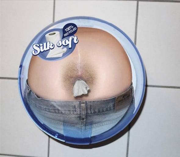 OMG) Toilet paper ad (3 pics)