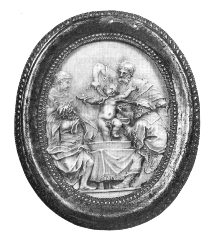 Plaque illustrating ritual-murder of Simon of Trent - Jewish Ritual Murder by Hellmut Schramm