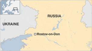 Rostov-on-Don map