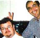 Israeli vice-consul in Rio, Aryeh Scher and George Schteinberg