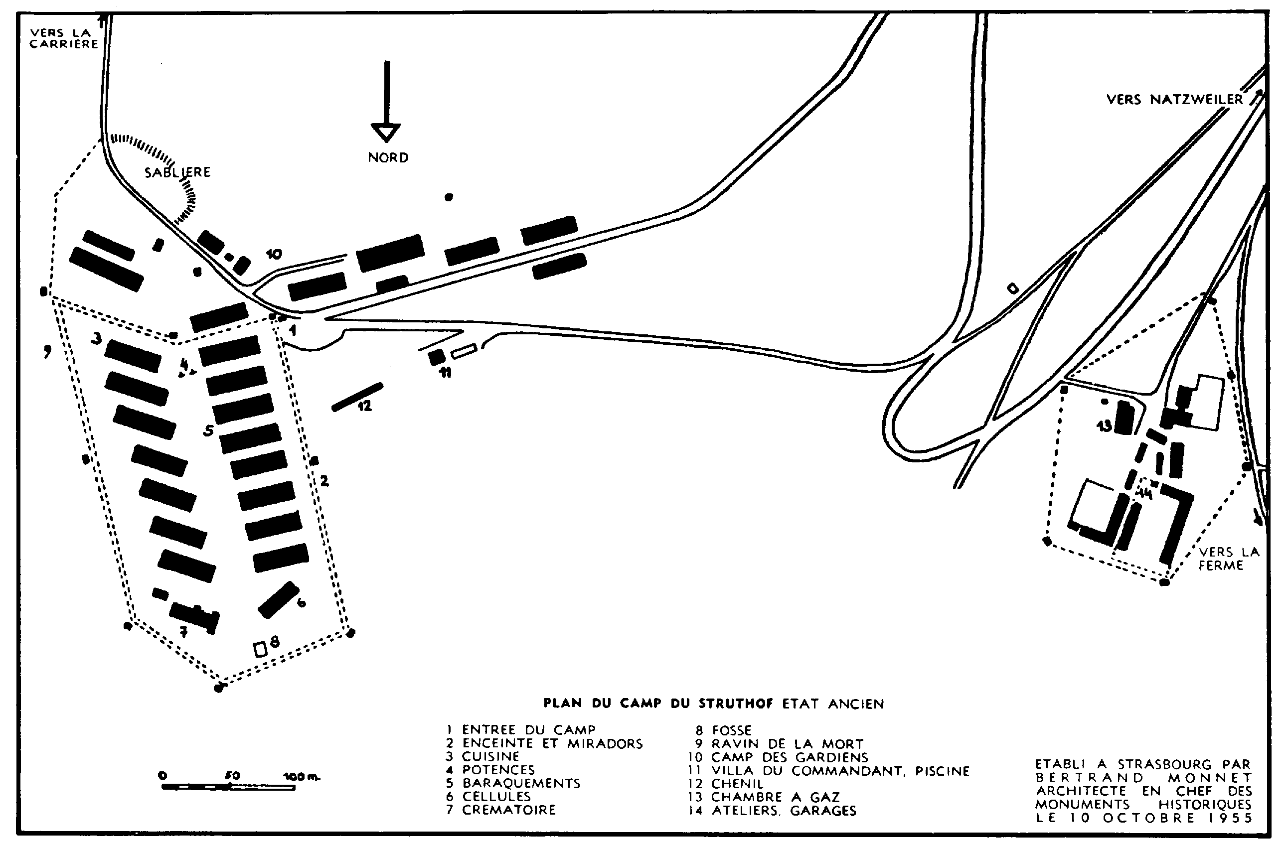 Plan Struthof