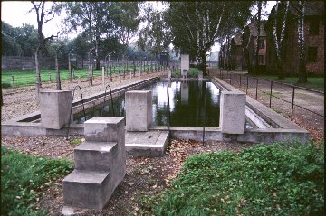 Swimming pool at Auschwitz