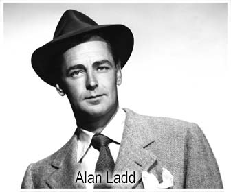 Alan Ladd, star of Box 13