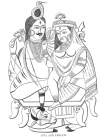 SIVA AND PĀRVATI.