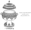 FIG. 23.VASE. HAN DYNASTY<br> B.C. 206 to A.D. 23.<br> (From the <i>Poh Ku Tu</i>.)