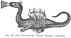 FIG. 53.THE FOUR-FOOTED WINGED DRAGON. (<i>Kircher</i>.)