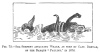 FIG. 73.SEA-SERPENT ATTACKING WHALE, AS SEEN BY CAPT. DREVAR, OF THE BARQUE PAULINE, IN 1876.