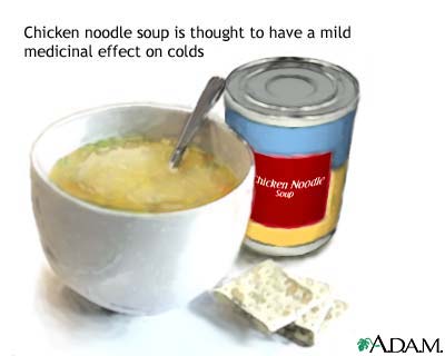 Chicken soup and sickness Chicken soup and sickness