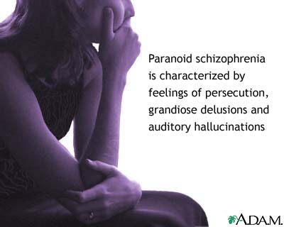 Paranoid schizophrenia Paranoid schizophrenia