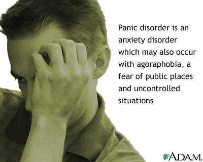 Panic disorder with agoraphobia Panic disorder with agoraphobia