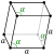 Rhombohedral crystal structure for antimony