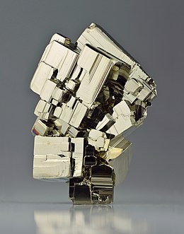 Pyrite - Huanzala mine, Huallanca, Bolognesi, Ancash, Peru.jpg