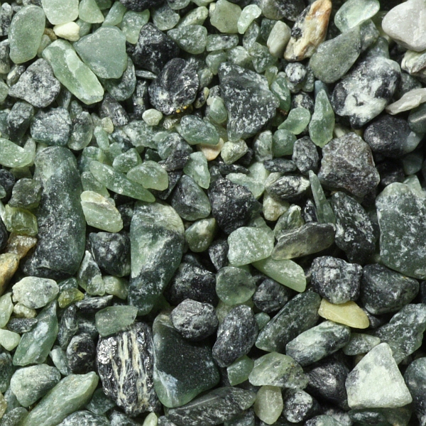 Serpentine sand from Corse, France