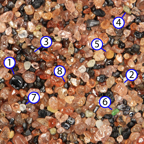 Bretignolles-sur-Mer heavy mineral sand Heavy mineral sand