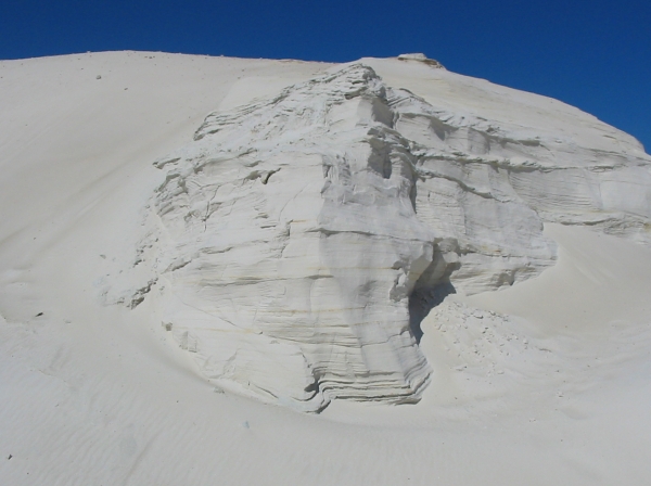Sandstone in Tabina quarry Sandstone in Tabina quarry